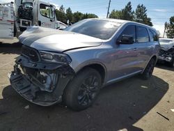 Salvage cars for sale from Copart Denver, CO: 2021 Dodge Durango GT