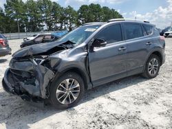 Toyota salvage cars for sale: 2018 Toyota Rav4 HV LE