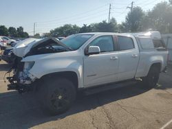 Chevrolet salvage cars for sale: 2018 Chevrolet Colorado LT