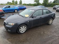 Salvage cars for sale at Montreal Est, QC auction: 2007 Mazda 3 I