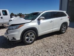 Toyota salvage cars for sale: 2015 Toyota Highlander Limited