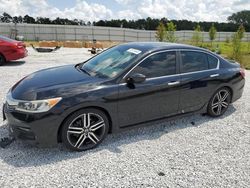 Salvage cars for sale from Copart Fairburn, GA: 2016 Honda Accord Sport