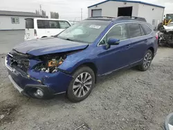 Subaru salvage cars for sale: 2017 Subaru Outback 2.5I Limited