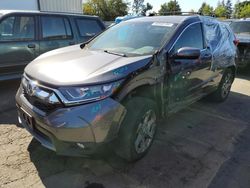 Salvage cars for sale at Woodburn, OR auction: 2018 Honda CR-V EXL