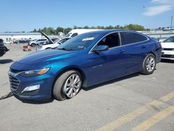 Salvage cars for sale at Pennsburg, PA auction: 2019 Chevrolet Malibu LT