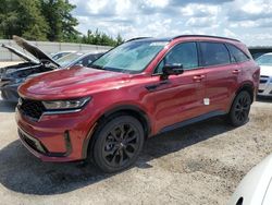 Flood-damaged cars for sale at auction: 2021 KIA Sorento SX