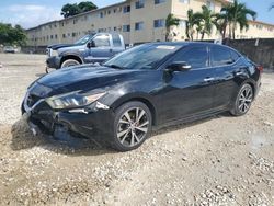 2017 Nissan Maxima 3.5S en venta en Opa Locka, FL