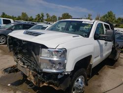 Salvage cars for sale at Bridgeton, MO auction: 2018 Chevrolet Silverado K3500