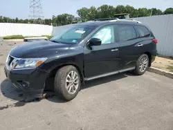 Salvage cars for sale at Glassboro, NJ auction: 2015 Nissan Pathfinder S