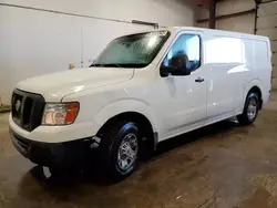 Salvage trucks for sale at Pennsburg, PA auction: 2018 Nissan NV 1500 S