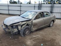 Salvage cars for sale at Harleyville, SC auction: 2009 Honda Accord LX