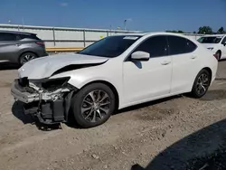 Acura salvage cars for sale: 2015 Acura TLX Tech