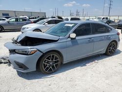 Salvage cars for sale at Haslet, TX auction: 2022 Honda Civic Sport Touring