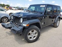 Jeep salvage cars for sale: 2020 Jeep Wrangler Unlimited Sport