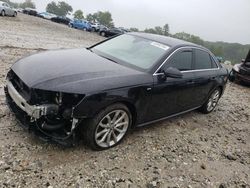 Salvage cars for sale at West Warren, MA auction: 2019 Audi A4 Premium Plus