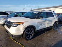 Salvage cars for sale at Chicago Heights, IL auction: 2014 Ford Explorer Sport