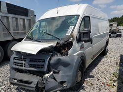 Dodge Promaster 2500 2500 High salvage cars for sale: 2018 Dodge RAM Promaster 2500 2500 High