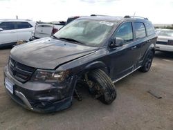 Salvage cars for sale at Albuquerque, NM auction: 2019 Dodge Journey Crossroad