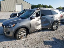 Salvage cars for sale from Copart Lawrenceburg, KY: 2017 KIA Sorento LX