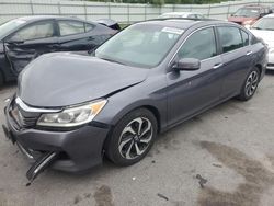 Salvage cars for sale at Assonet, MA auction: 2016 Honda Accord EXL