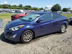 Salvage cars for sale at Hillsborough, NJ auction: 2014 Hyundai Elantra SE