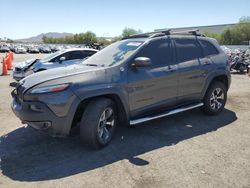 Jeep salvage cars for sale: 2015 Jeep Cherokee Trailhawk