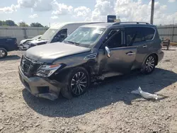 Salvage cars for sale at Hueytown, AL auction: 2020 Nissan Armada SV