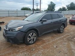 Salvage cars for sale at Oklahoma City, OK auction: 2020 Subaru Outback Limited