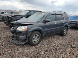 Salvage cars for sale at Phoenix, AZ auction: 2005 Honda Pilot EXL