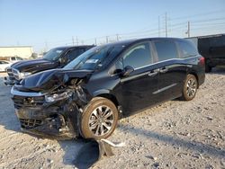 Salvage cars for sale at Haslet, TX auction: 2023 Honda Odyssey EXL