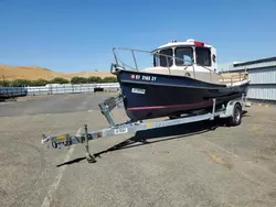 Salvage boats for sale at Sacramento, CA auction: 2008 Rang Boat