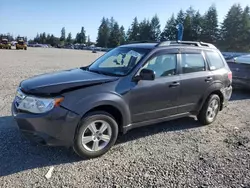 Salvage cars for sale at Graham, WA auction: 2012 Subaru Forester 2.5X