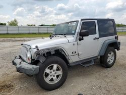 Salvage cars for sale at Houston, TX auction: 2008 Jeep Wrangler X