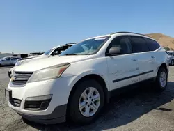 Salvage cars for sale at Colton, CA auction: 2014 Chevrolet Traverse LS