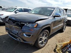 2020 Jeep Grand Cherokee Overland en venta en Brighton, CO