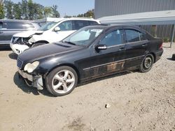 Salvage cars for sale at Spartanburg, SC auction: 2004 Mercedes-Benz C 230K Sport Sedan