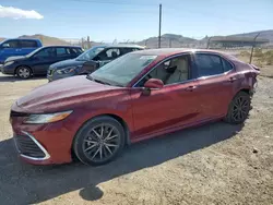 Salvage cars for sale at North Las Vegas, NV auction: 2022 Toyota Camry XLE