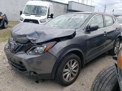 Salvage cars for sale at Dyer, IN auction: 2019 Nissan Rogue Sport S