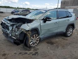 Salvage cars for sale at Fredericksburg, VA auction: 2021 Toyota Rav4 XLE Premium