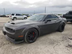 Salvage cars for sale at Houston, TX auction: 2021 Dodge Challenger SRT Hellcat Redeye