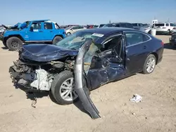 Salvage cars for sale at Amarillo, TX auction: 2018 Chevrolet Malibu LT