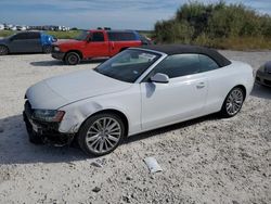 Salvage cars for sale at Taylor, TX auction: 2011 Audi A5 Premium Plus