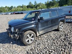 Jeep Patriot Latitude salvage cars for sale: 2016 Jeep Patriot Latitude