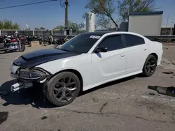 Salvage cars for sale at Anthony, TX auction: 2019 Dodge Charger GT