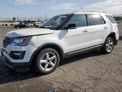 Ford salvage cars for sale: 2017 Ford Explorer XLT