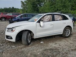 Salvage cars for sale at Candia, NH auction: 2016 Audi Q5 Premium