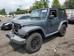 Jeep salvage cars for sale: 2017 Jeep Wrangler Sport