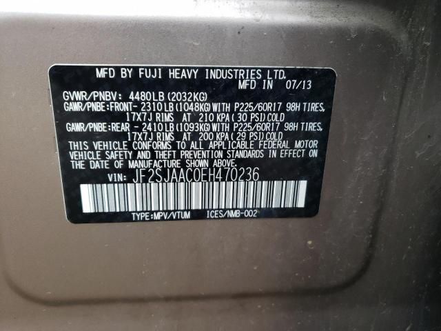 2014 Subaru Forester 2.5I