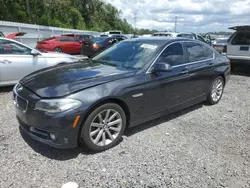 Salvage cars for sale at Riverview, FL auction: 2015 BMW 535 I