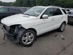 Mercedes-Benz m-Class salvage cars for sale: 2015 Mercedes-Benz ML 350 4matic